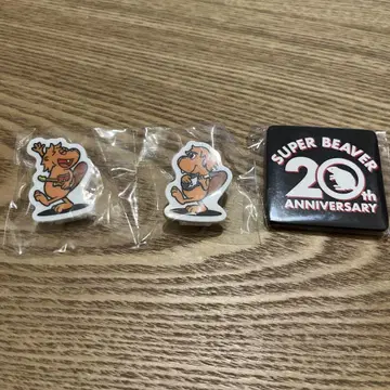 SUPER BEAVER 가챠가챠 미니 클립 캔뱃지