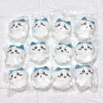 치이카와 (먼작귀) 가챠가챠 앉은 봉제 인형 하치와레