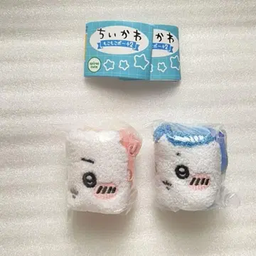 치이카와 (먼작귀) 모코모코 파우치2 하치와레 치이카와 2개 세트