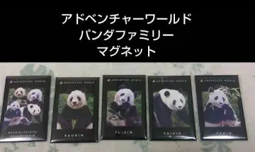 어드벤처 월드 뿔 마그넷 팬더 패밀리