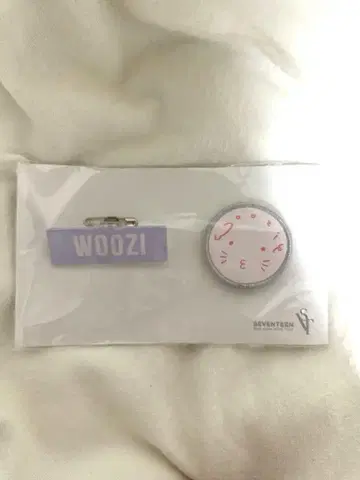 SEVENTEEN 세부치 우지 WOOZI 네임&와펜 배지 세트