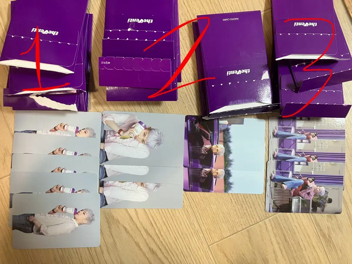 [단순개봉] 벤티 지디 포카 1차 2차 3차 팝니다 컵홀더 증정