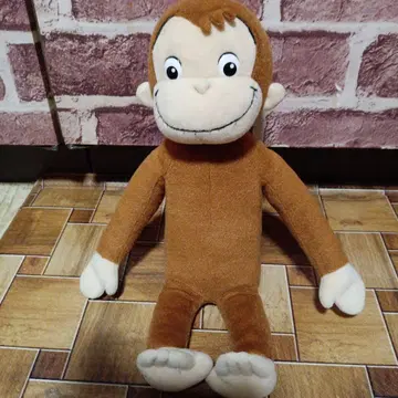 오자루의 조지 봉제 인형 약 33cm