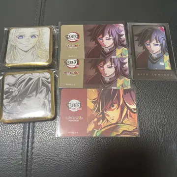 기유 캔뱃지 귀멸의 칼날 ufotable DINING 다이닝 복권