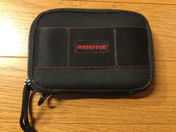 브리핑 BRIEFING 지갑 ROUND ZIP WALLET MW