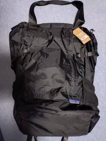 Patagonia 블랙 백팩 토트백