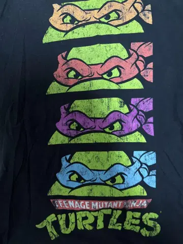 터틀즈 티셔츠 size L
