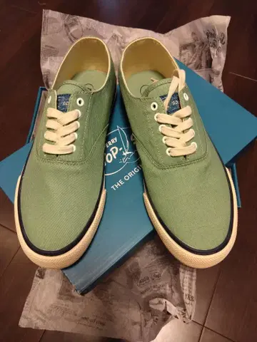 스페리 탑 사이다 그린 데크 슈즈 스니커즈 25cm