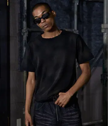 ANDER HUNK Dameged Short / 데미지 숏 티셔츠