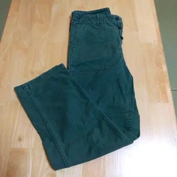 오어슬로우 FATIGUE PANTS GREEN M
