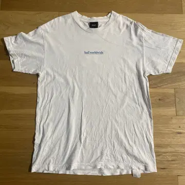 HUF 화이트 티셔츠 huf worldwide