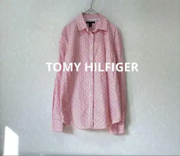 TOMY HILFIGER 타미힐피거 긴팔 셔츠 스트라이프 도트