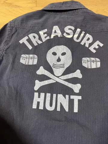 프리휠러스 커스텀 반팔 셔츠 PIRATE TREASURE HUNT