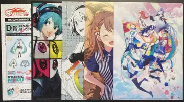 VOCALOID 하츠네 미쿠 프로젝트 세계 A4 클리어와 씰
