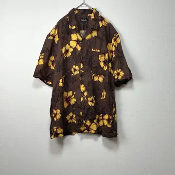 MAUI and Sons 반팔 셔츠 USA L 사이즈 브라운