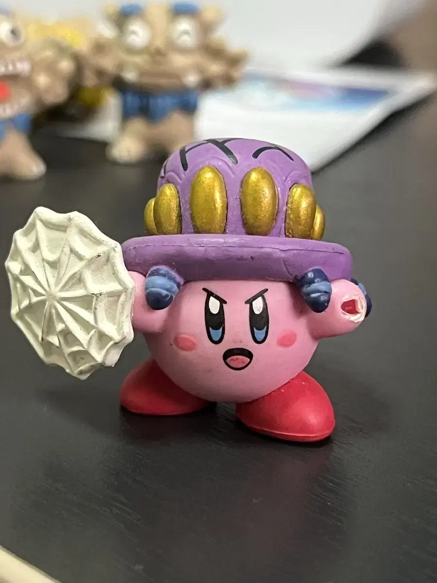 Kirby Star Allies Manmaru Mascot Spyder Kirby Gacha Figure