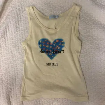 KID BLUE 탱크탑 Y2K 페어리 그런지 하트