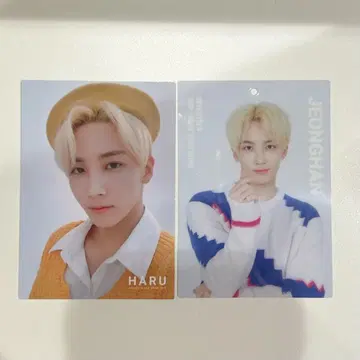 SEVENTEEN JEONGHAN 정한 HARU 트레이딩 카드