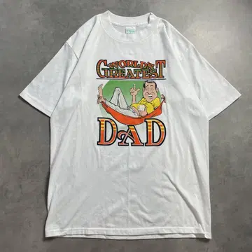 90년대 USA제 아빠 Dad 농담 빈티지 T-셔츠
