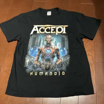 Accept 2025 투어 티셔츠 humanoid M 사이즈