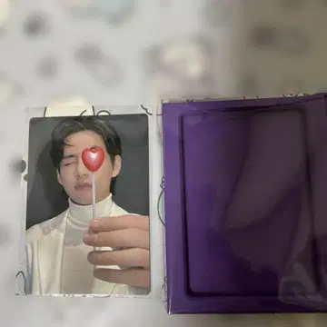 BTS MERCH BOX#17 마치 박스 테테 V 카드