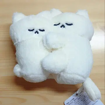 붙어 자는 고양이 봉제 인형  하나바라 시키 마스코트