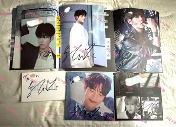제베원 한빈 hanbin 친필 사인 포함 사진집 세트