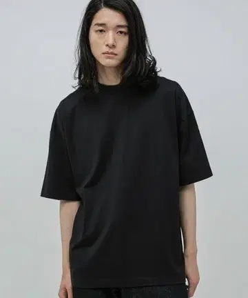 NANO universe Anti Soaked 크루 빅 티셔츠