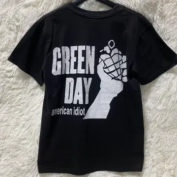 GREEN DAY 아메리칸 이디엇 티셔츠 M 사이즈 IMPORT 상품