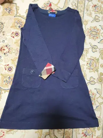 새상품급 BLUE LABEL 네이비 긴팔 원피스 36