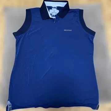 브리핑 슬리브리스 폴로 셔츠