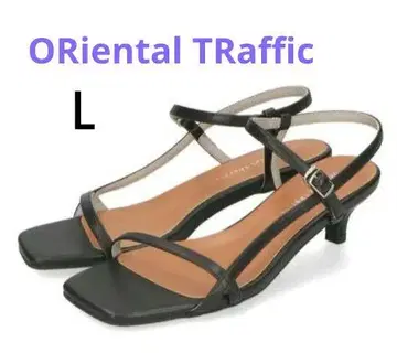[새상품급] ORiental TRaffic 언밸런스 스트랩 샌들 L