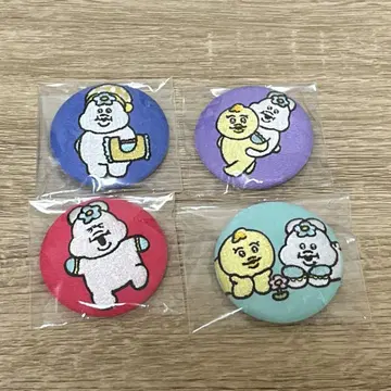 자수 캔뱃지 묶음 판매