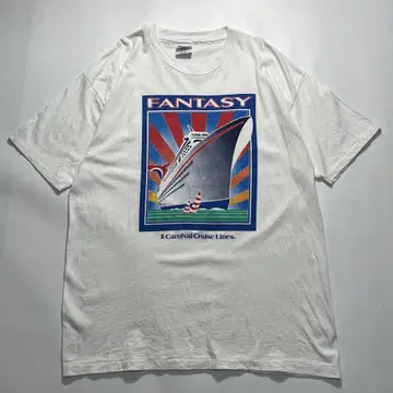 90s 헤인즈 USA제 빈티지 티셔츠 XL 화이트 기업 싱글 6808