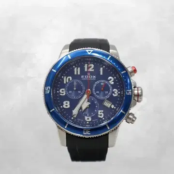 EDOX 에독스 크로노 랠리 손목시계 10227-3BURCA-BUB