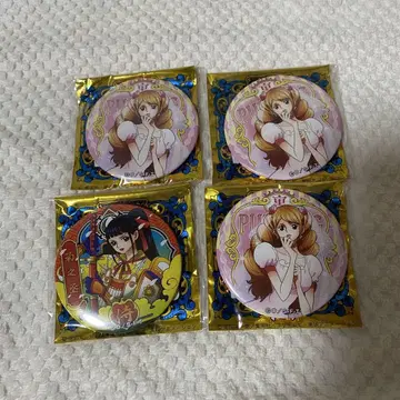 ONE PIECE 동료 캔뱃지 WORLD 푸딩 키쿠노죠