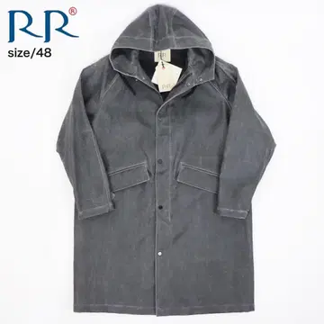 미사용 새상품 RR 후디드 코트 48 차콜