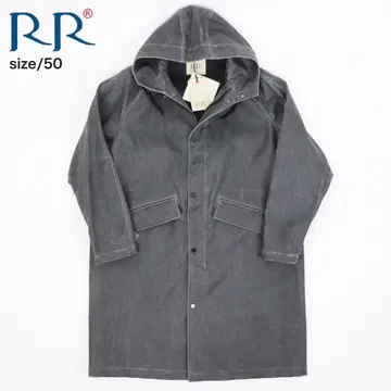 미사용 새상품 RR 후디드 코트 50 차콜