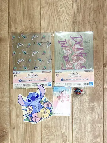 제일복권 리로 & 스티치 러버 참 컬렉션 클리어 파일