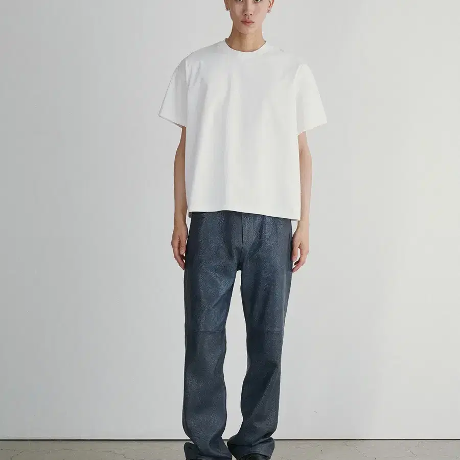 RECTO | 렉토 Recto JACQUARD LOGO COTTON T-SHIRT on Bunjang