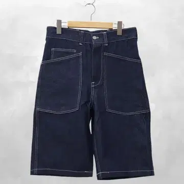 YMCL KY MFG. US ARMY 미군 하프 데님 팬츠 38