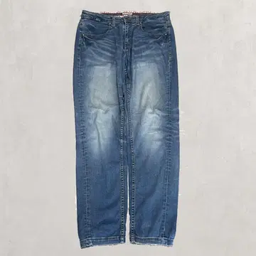 00's 빈티지 캐주얼 스트레이트 데님 그런지 y2k