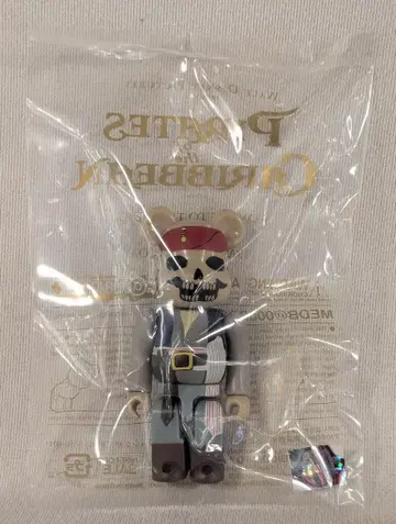 MEDICOMTOY 베어브릭 잭 스패로우 (캐리비안의 해적 3) 100%