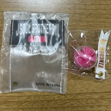 이와타 타카노리 캔뱃지 홀더 장미 키링