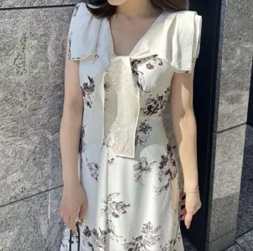 SNIDEL 세일러 스카프 원피스 루미네 한정 컬러 S 사이즈