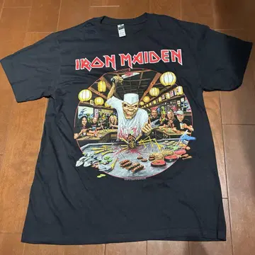 IRON MAIDEN 일본 공연 티셔츠 사이즈 XL