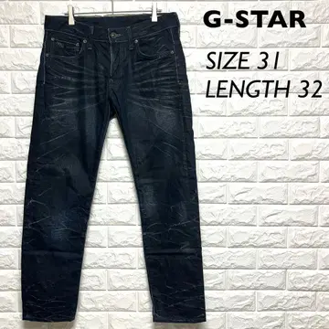 G-STAR 데님 팬츠 사이즈 31 길이 32 다크 블루