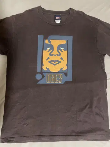 미국 빈티지 의류 OBEY 오베이 T셔츠 XL