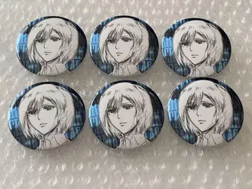 진격의 거인 WIT STUDIO 캔뱃지 미카사 key