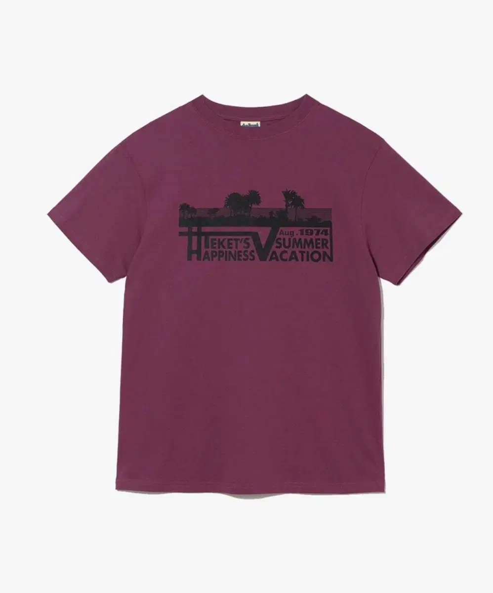 Teket Travel Tee Maroon